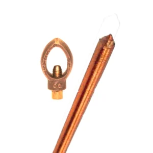 Varilla tipo Electrodo de 1.5 metros ACS con Conector Met-16 Burndy